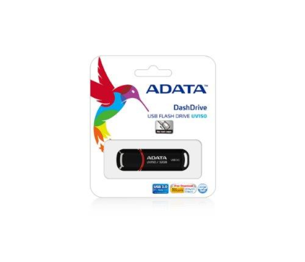 Adata DashDrive Value UV150 32GB USB3.0 Czarny - 257001 - zdjęcie 2
